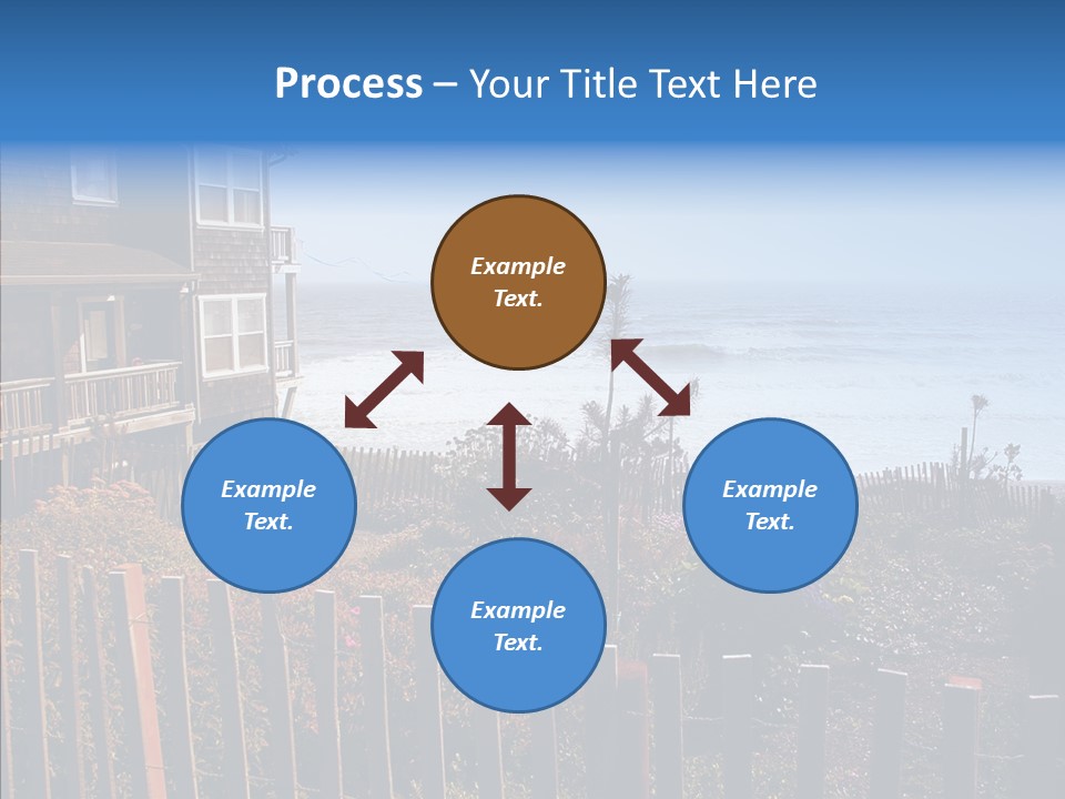 Coast Coastling Home PowerPoint Template