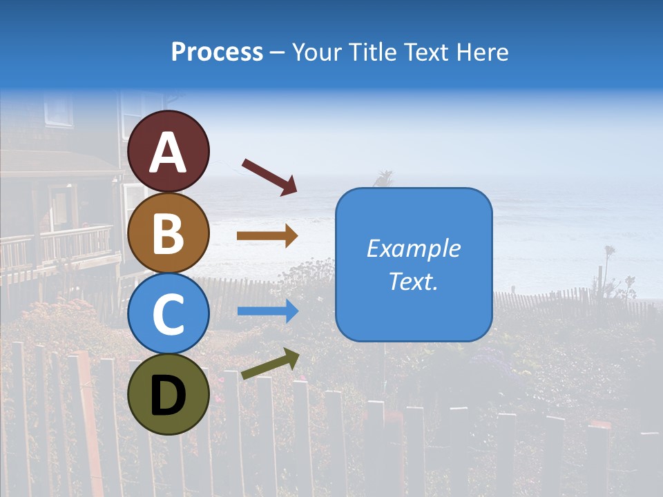 Coast Coastling Home PowerPoint Template