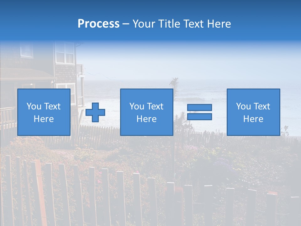 Coast Coastling Home PowerPoint Template