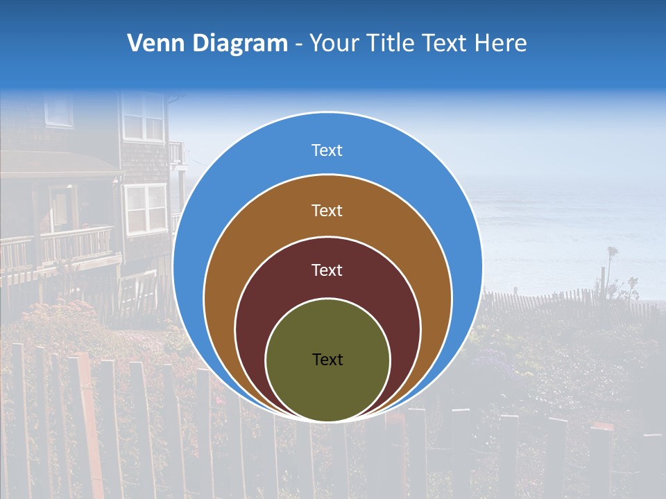 Coast Coastling Home PowerPoint Template