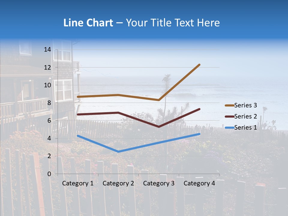 Coast Coastling Home PowerPoint Template