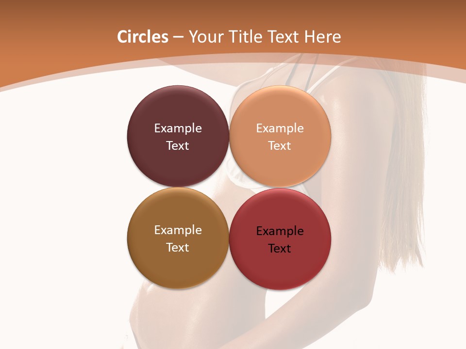 Belly Girl Hot PowerPoint Template