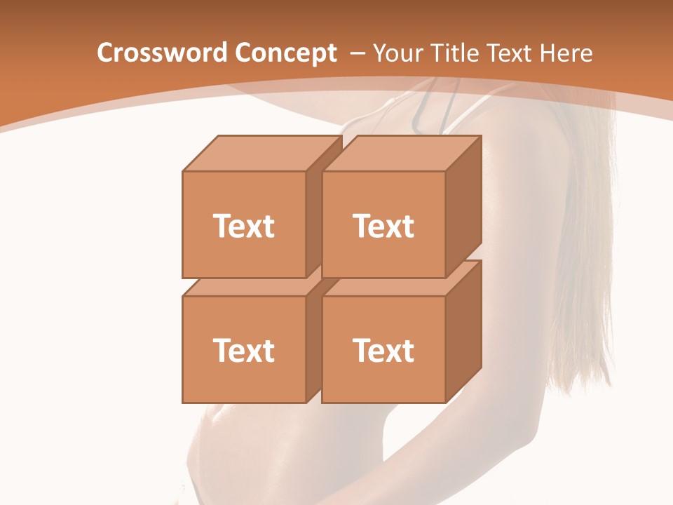 Belly Girl Hot PowerPoint Template