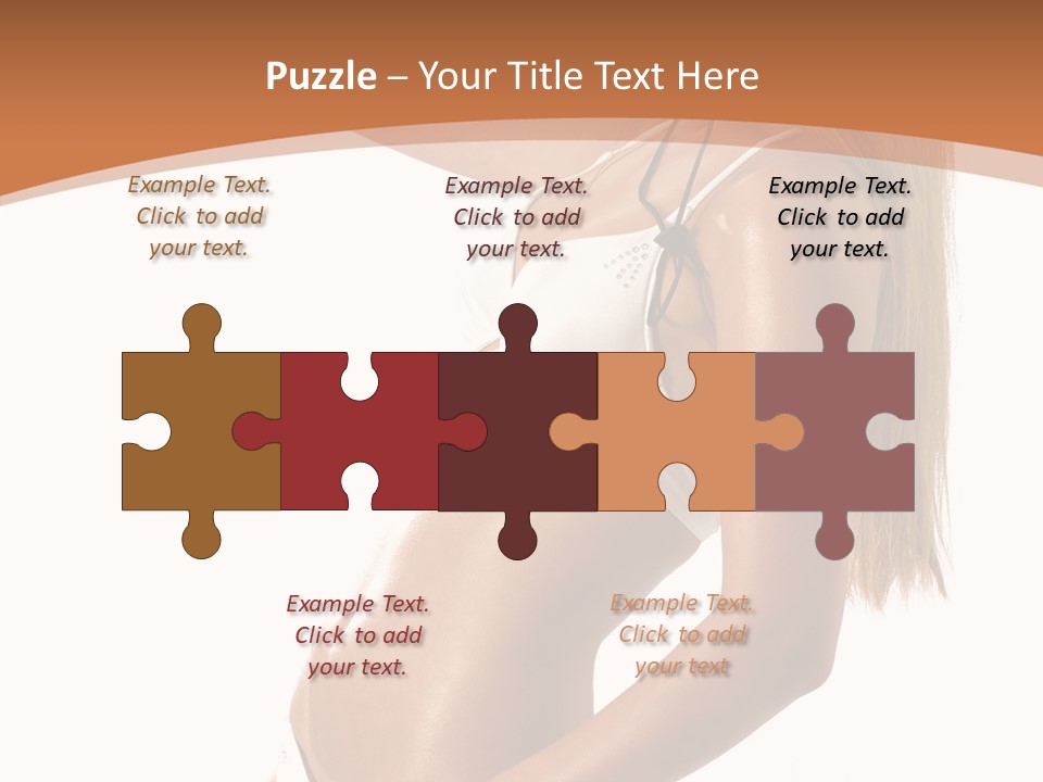 Belly Girl Hot PowerPoint Template
