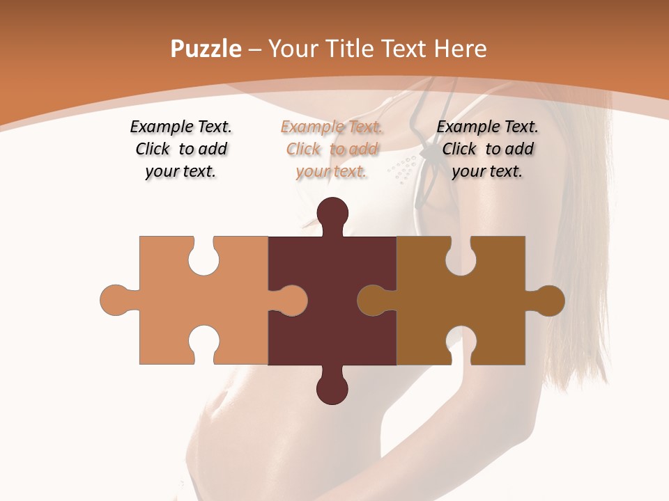 Belly Girl Hot PowerPoint Template