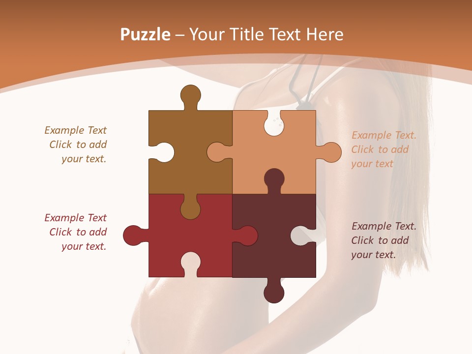 Belly Girl Hot PowerPoint Template