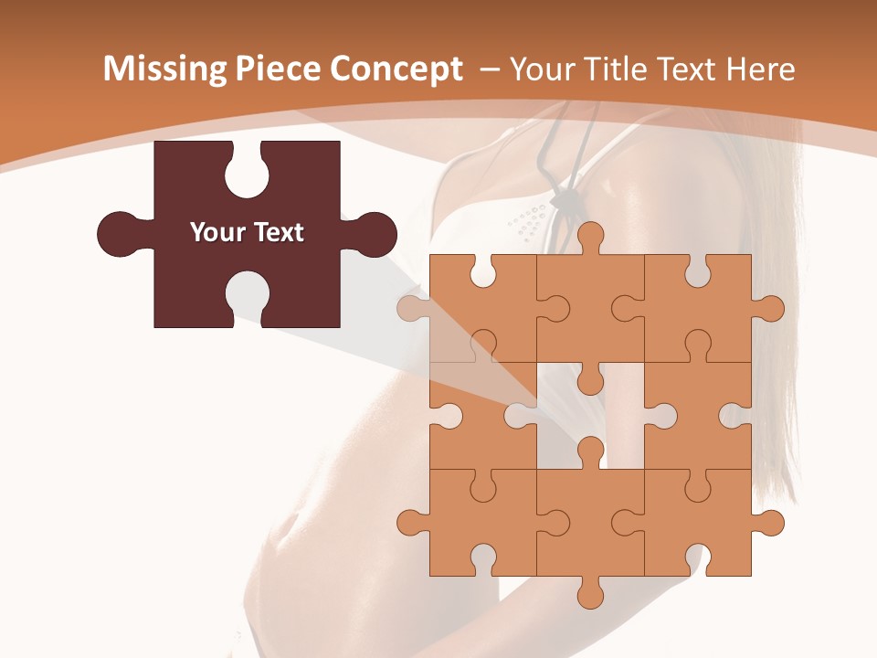 Belly Girl Hot PowerPoint Template