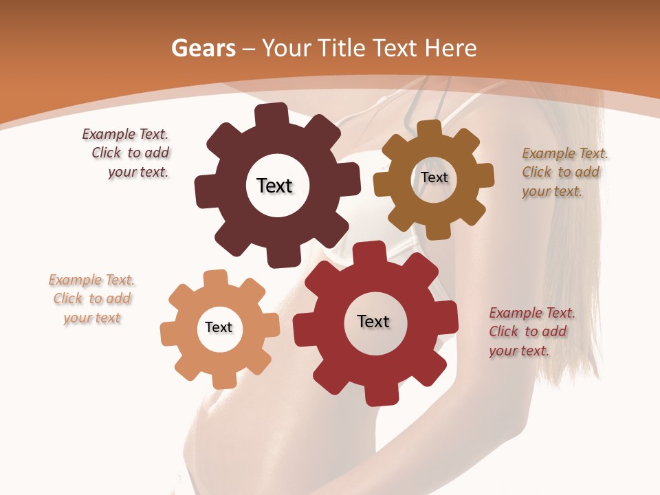 Belly Girl Hot PowerPoint Template