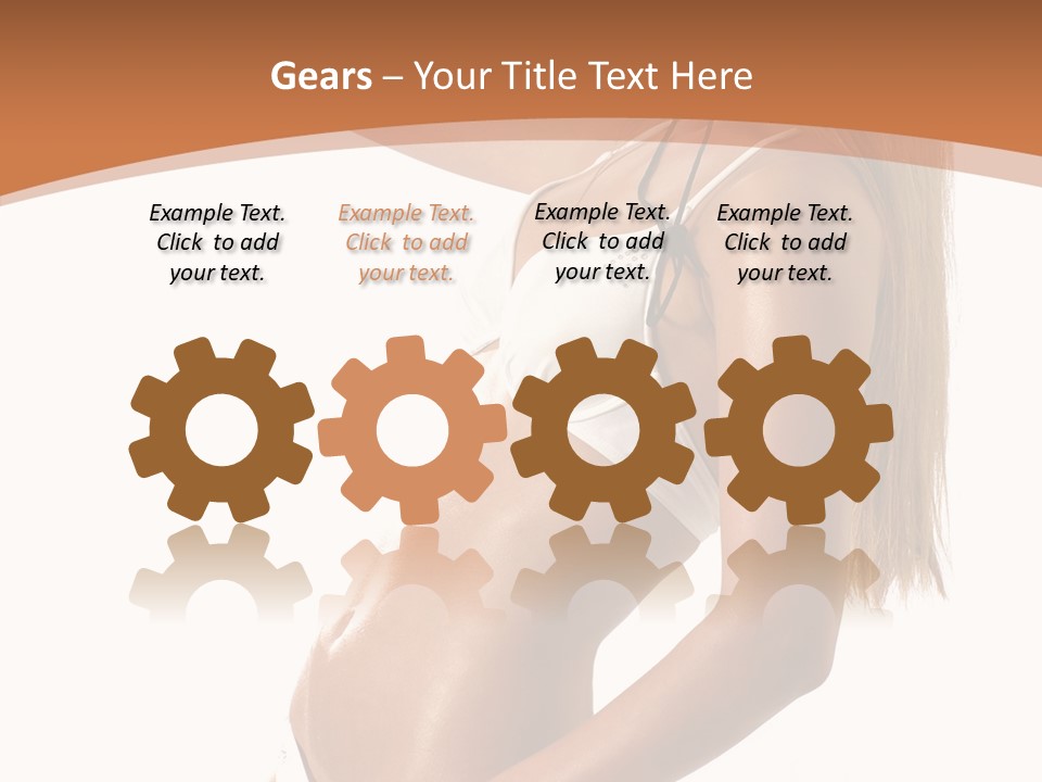 Belly Girl Hot PowerPoint Template