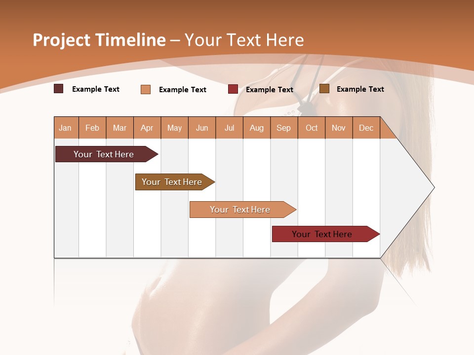 Belly Girl Hot PowerPoint Template