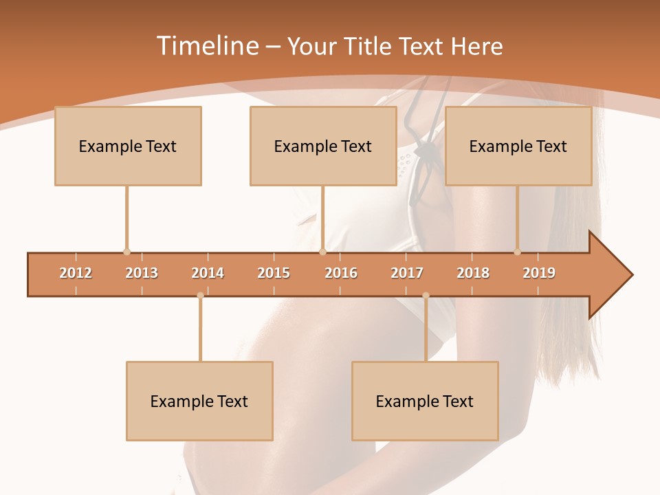 Belly Girl Hot PowerPoint Template