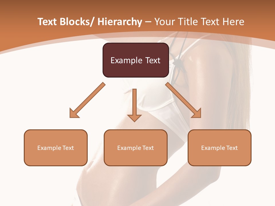 Belly Girl Hot PowerPoint Template