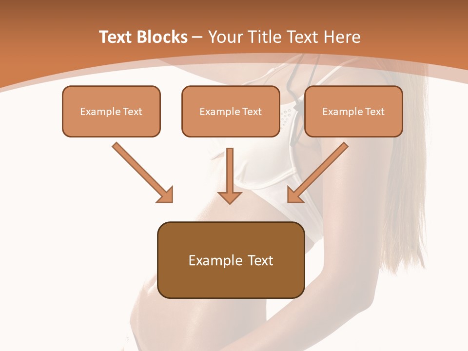 Belly Girl Hot PowerPoint Template