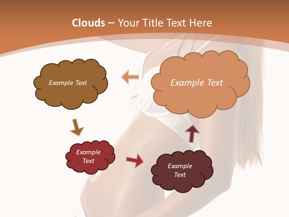 Belly Girl Hot PowerPoint Template