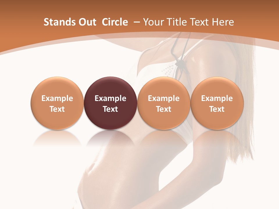 Belly Girl Hot PowerPoint Template