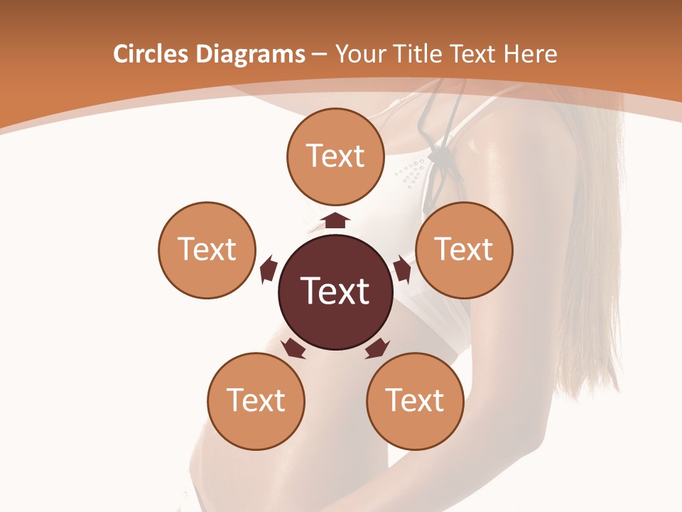 Belly Girl Hot PowerPoint Template