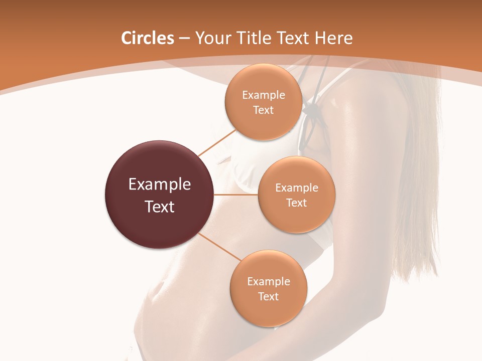 Belly Girl Hot PowerPoint Template