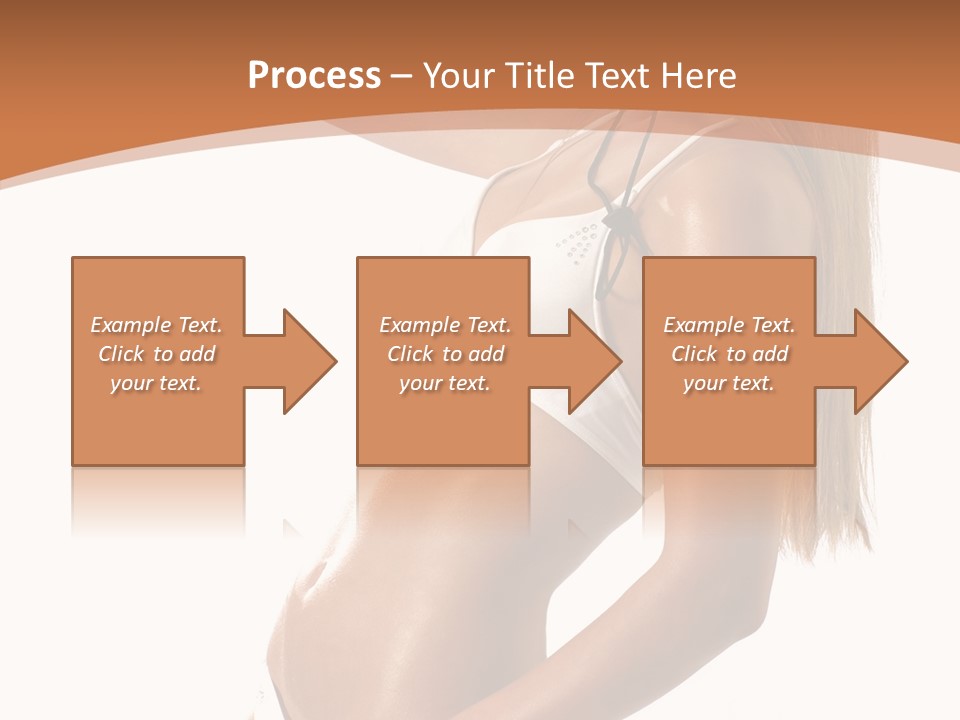 Belly Girl Hot PowerPoint Template