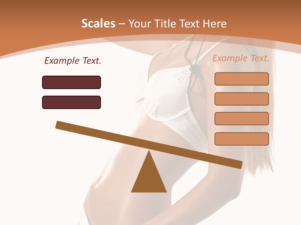 Belly Girl Hot PowerPoint Template
