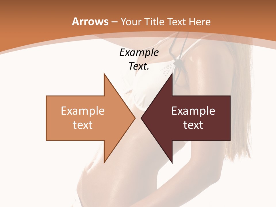 Belly Girl Hot PowerPoint Template