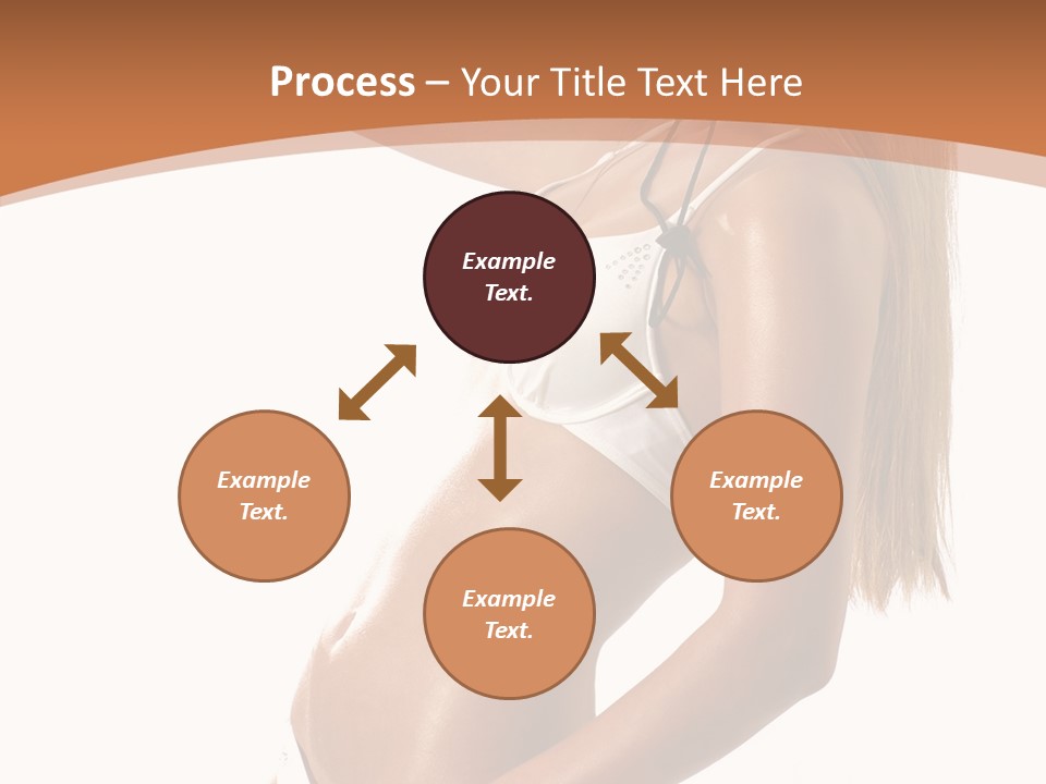 Belly Girl Hot PowerPoint Template