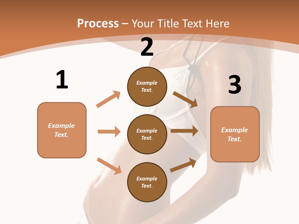 Belly Girl Hot PowerPoint Template