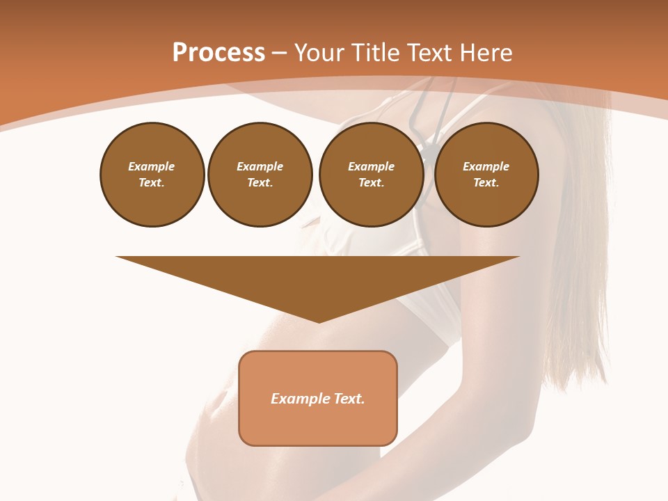 Belly Girl Hot PowerPoint Template
