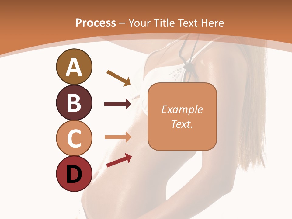 Belly Girl Hot PowerPoint Template