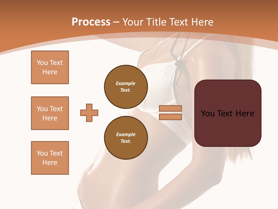 Belly Girl Hot PowerPoint Template