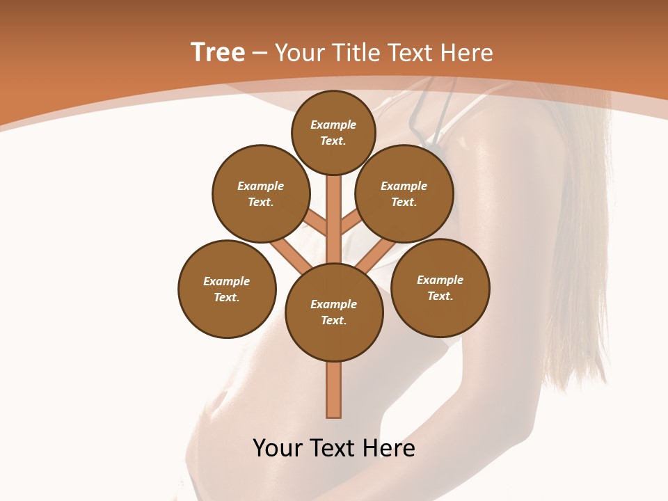 Belly Girl Hot PowerPoint Template