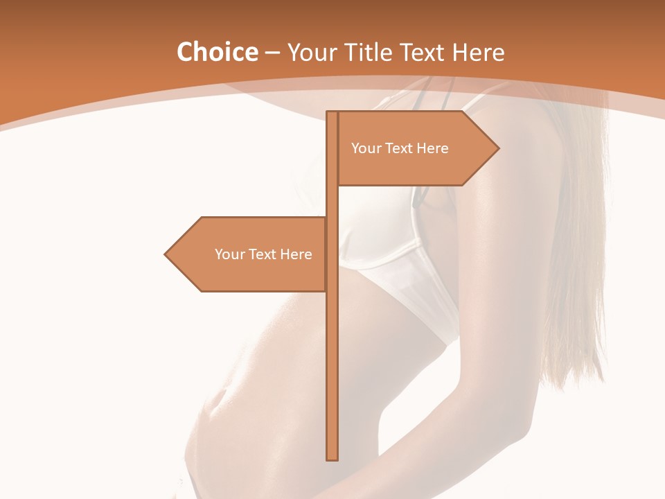 Belly Girl Hot PowerPoint Template