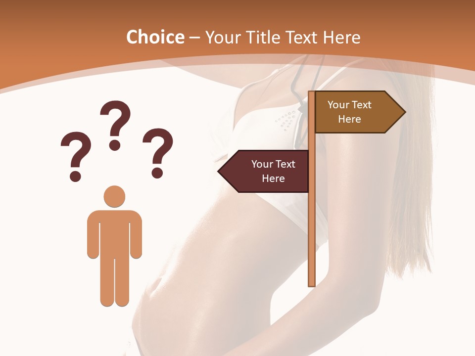 Belly Girl Hot PowerPoint Template