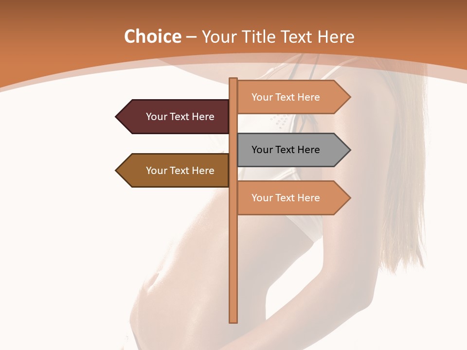 Belly Girl Hot PowerPoint Template