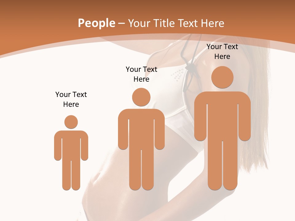 Belly Girl Hot PowerPoint Template