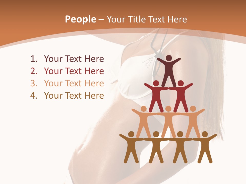 Belly Girl Hot PowerPoint Template