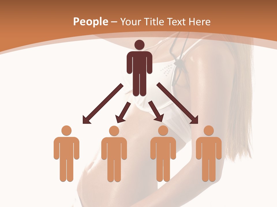 Belly Girl Hot PowerPoint Template