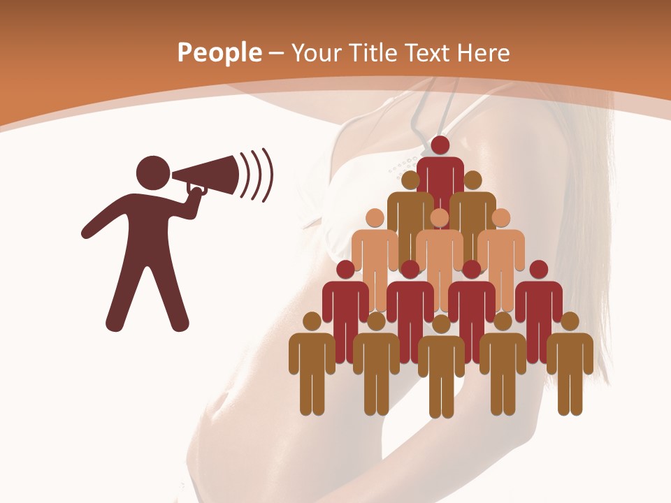 Belly Girl Hot PowerPoint Template