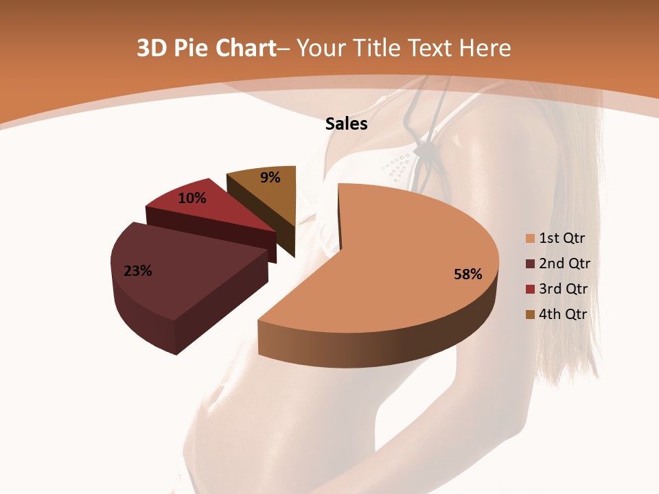 Belly Girl Hot PowerPoint Template