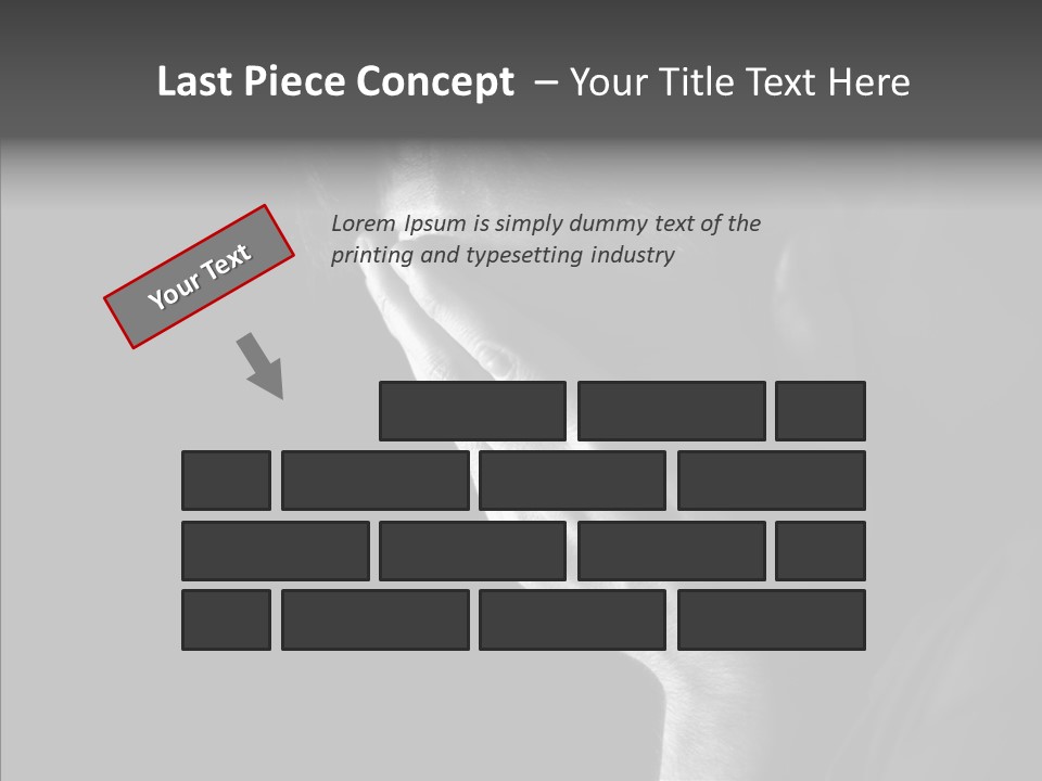 Depression Man Upset PowerPoint Template