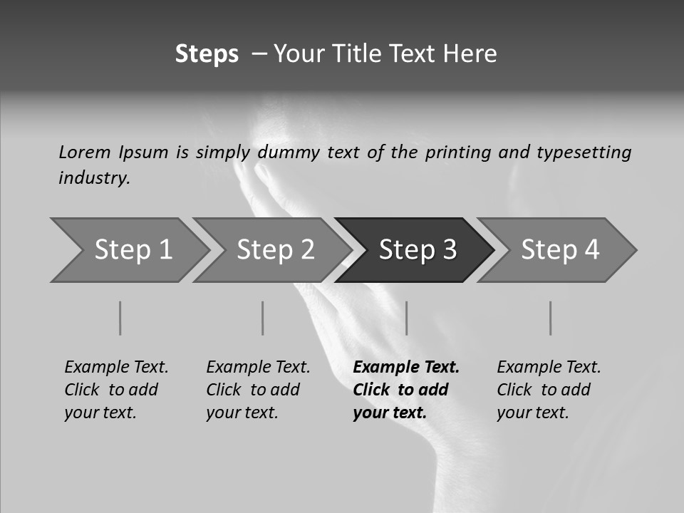 Depression Man Upset PowerPoint Template