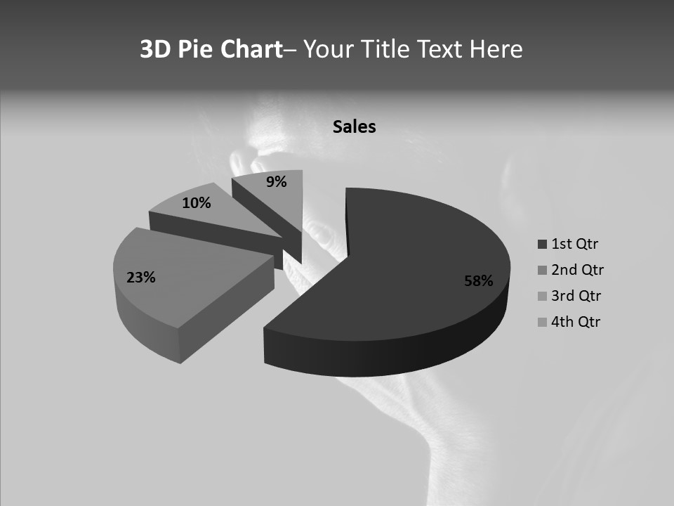 Depression Man Upset PowerPoint Template