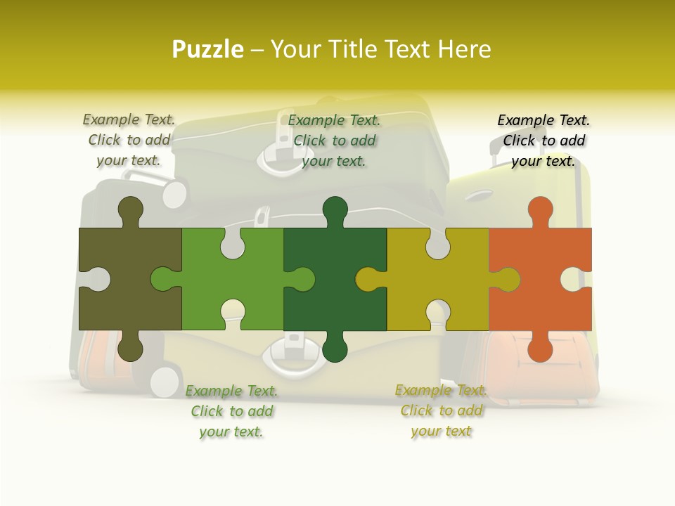 Pile Journey Packing PowerPoint Template