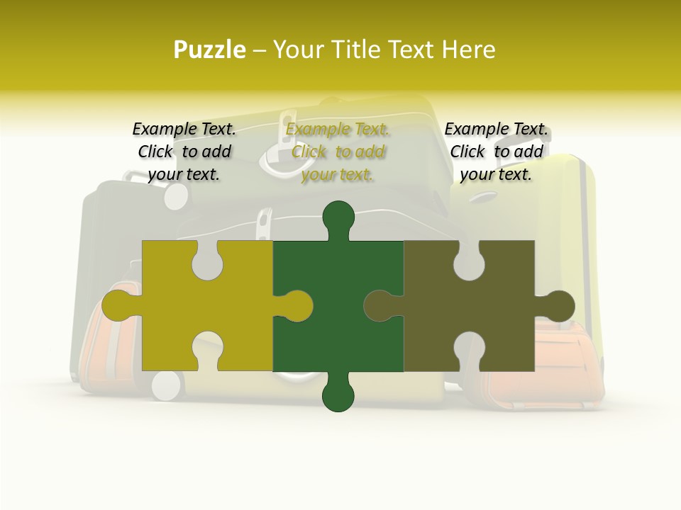 Pile Journey Packing PowerPoint Template