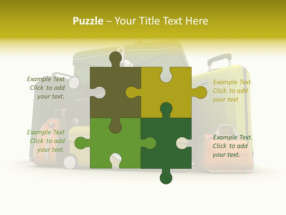 Pile Journey Packing PowerPoint Template