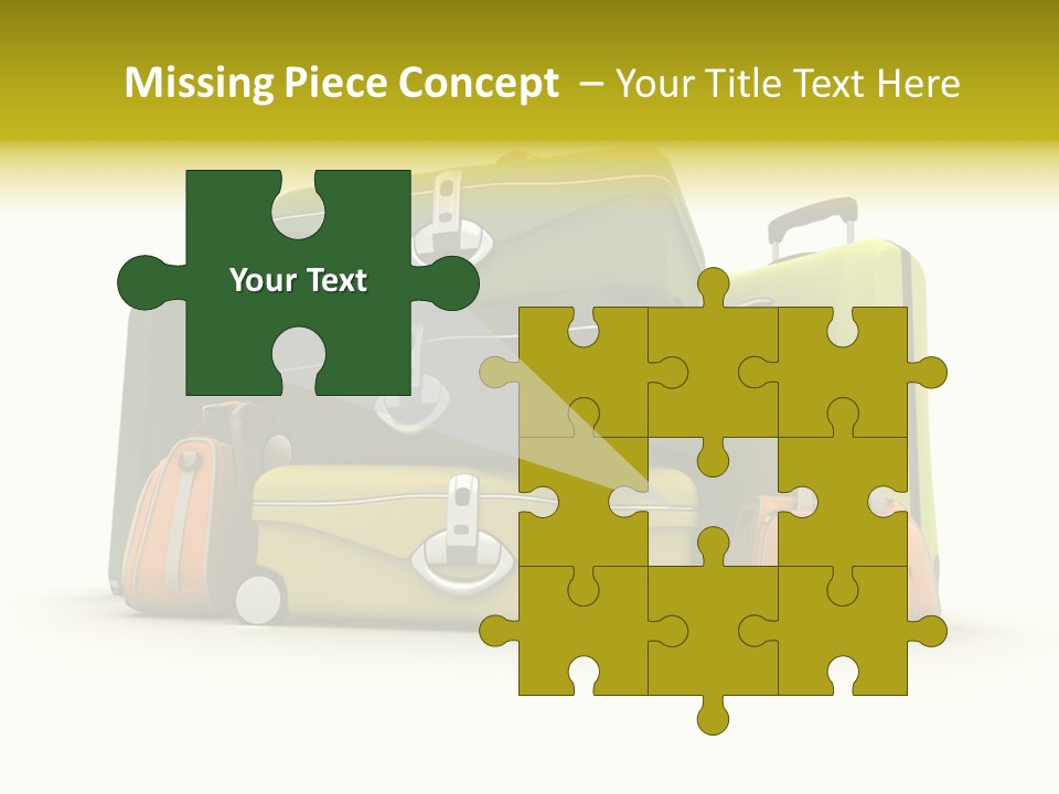 Pile Journey Packing PowerPoint Template