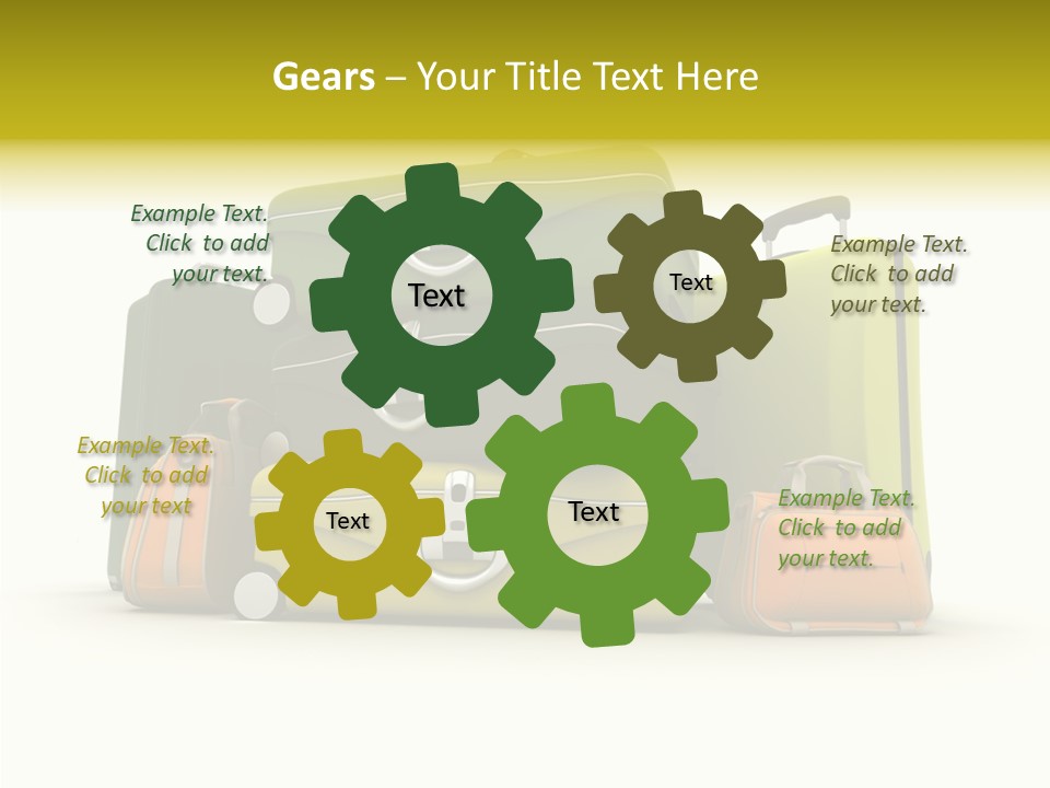 Pile Journey Packing PowerPoint Template