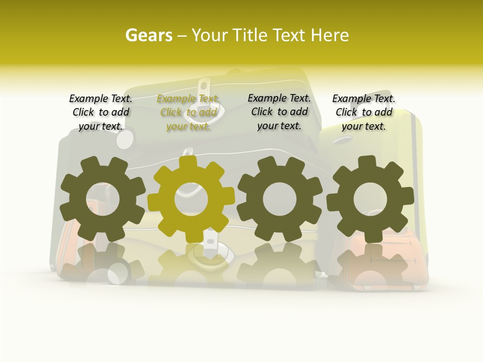 Pile Journey Packing PowerPoint Template