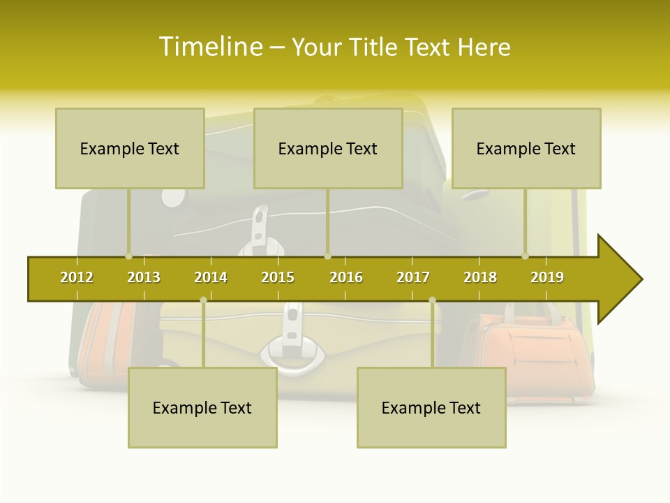 Pile Journey Packing PowerPoint Template