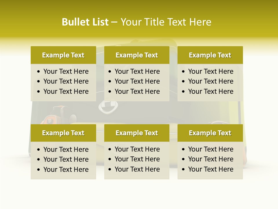 Pile Journey Packing PowerPoint Template
