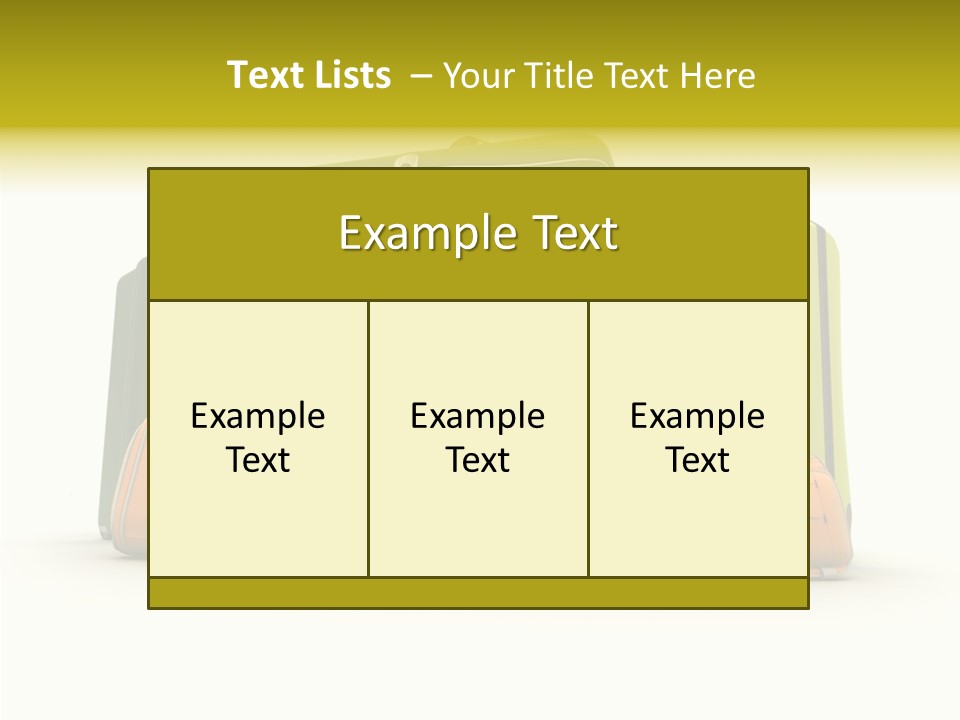 Pile Journey Packing PowerPoint Template